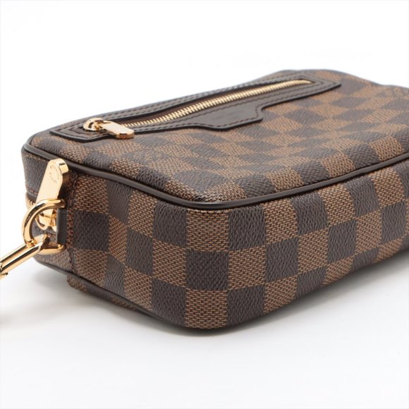 12697 - Louis Vuitton Damier Ebene Pochette Billets Macao - Picture 4 of 10